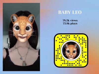 Tiger 3D Lens by OMAR🖤 - Snapchat Lenses and Filters