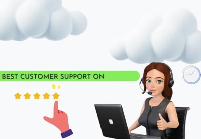 Full customer support to any field of work via Calls/emails/chats!