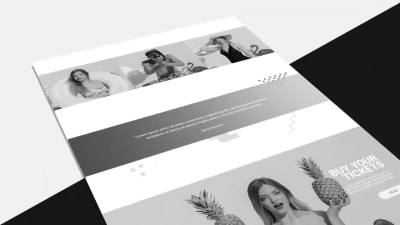 Web Design/social media page Online Showreel Video Editing