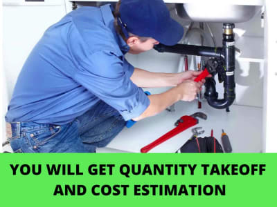 Quantity takeoff and cost estimation using planSwift and rsmeans