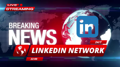 Promote you on my 20000 First Degree real LinkedIn network