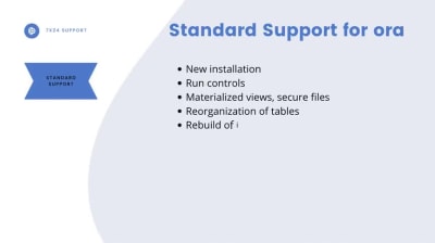Install, configure, tune, teach or support your oracle database