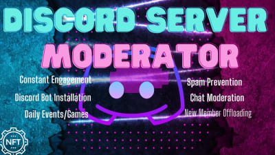 A fantastic discord moderator for your NFT/Defi Server