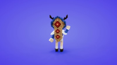 Unique voxel characters for sandbox