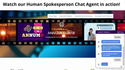 A Human Spokesperson Chat Agent & Chatbot for your Website | Upwork