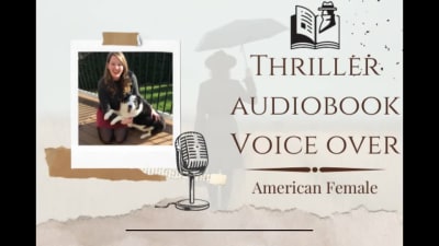 Narrate your thriller, mystery, suspense, fiction audiobook acx audible