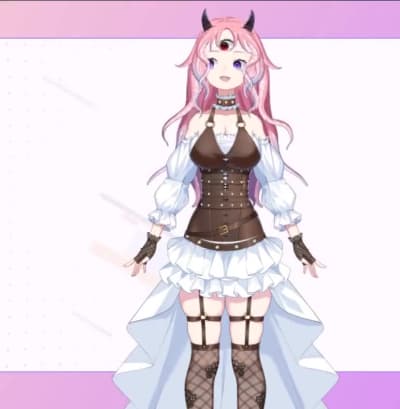 A live2d model, vtuber model, anime character design and rig it