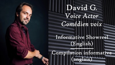 A voice-over in English for your internal and/or online content
