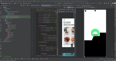 Modern UI design in XML in android studio | Upwork
