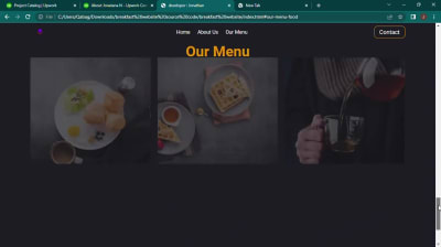 A quick responsive website developed in pure HTML, CSS, JavaScript and ...