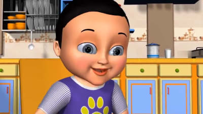 3d kids animation, nursery rhythm, kids music video, educational story