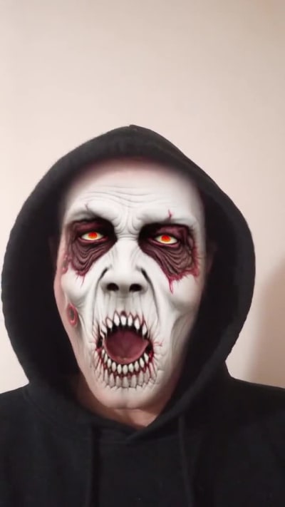 A fantastic mask for Tik Tok