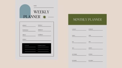 A Personal Journal/Planner to Increase Your Health, Wealth & Productivity