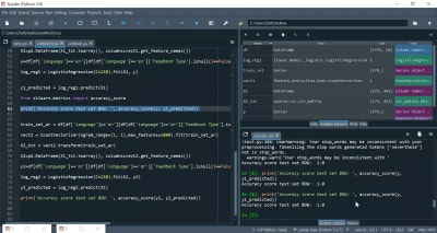 A python script that classifies your feedback into several categories ...