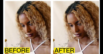 VFX skin retouching, face beauty and digital makeup