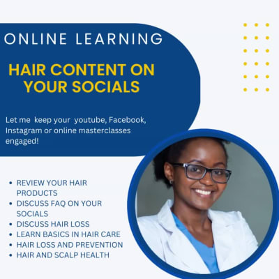 Webinars, masterclasses and videos on hair content for your audience.