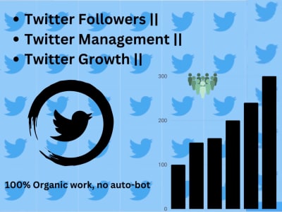 Twitter Followers || Twitter Growth || Twitter Marketing | Upwork