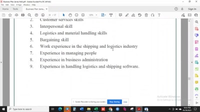 Five year Business Plan within 24 hours