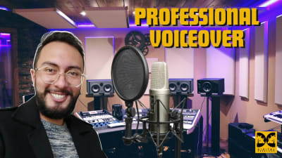 A professional male Spanish voice over recording
