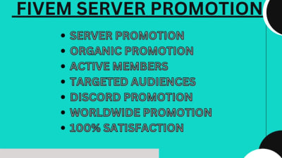 You will get Discord server promotion, Minecraft to 500k active users via  Mass DM