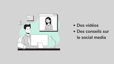 Community manager and creation of logo design