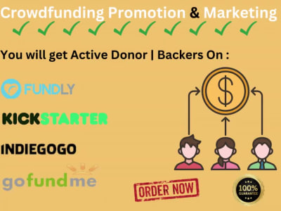 Huge crowdfunding campaignBackers&Donor|Crowdfunding campaign Boost