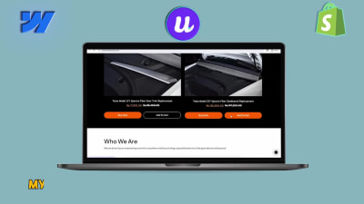 Your webflow design into a shopify store via udesly