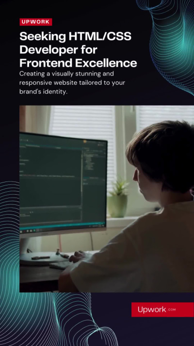 Seeking HTML/CSS Developer for Frontend Excellence | Upwork