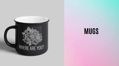 Illustrated merchandise with your brand assets