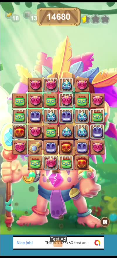 A game akin to the popular Candy Crush experience.