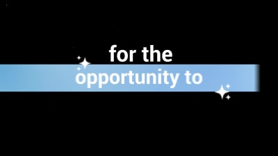 A kinetic typography with motion graphics and text animation