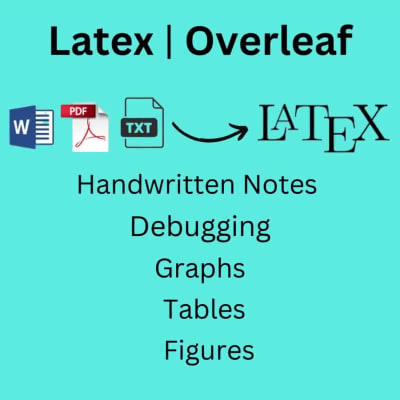 Your documents typed in LaTeX overleaf