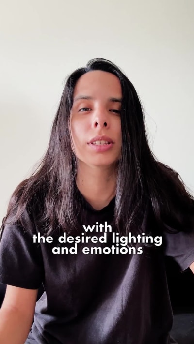 A high quality edited short video