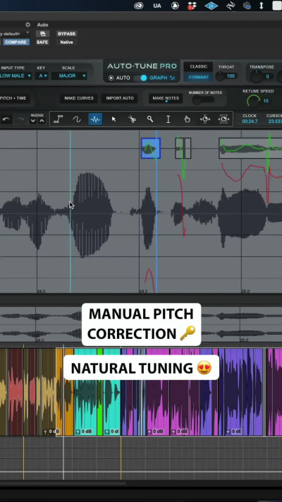 An Awesome Vocal and Pitch Correction Autotune