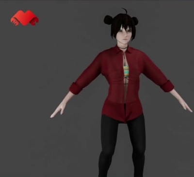 A photorealistic 3d cartoon character for your need