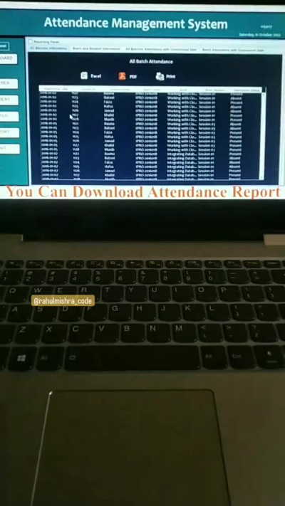 Attendance management system project in java | Upwork