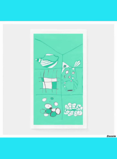 Custom illustrations for a tableware set of three pieces