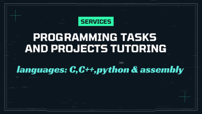 Tutor for Programming (C++, Python)|till DATA STRUCTURES | Upwork