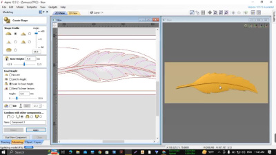 Cnc designs 2d 3d in aspire, vcarve pro tool path engraving