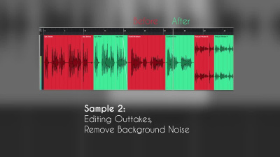 Professional audio editing services