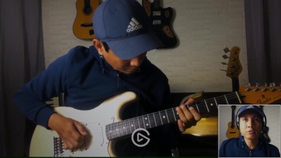 A guitar lesson on blues rock  improvisation