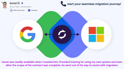 Seamless Migration Between Google Workspace and Microsoft 365! 👍
