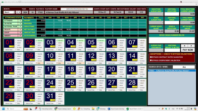 Microsoft Excel Timesheet & Employees Payroll Management System (VBA Macro)