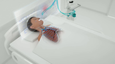 Workout fitness gym health medical video 3d animation realistic character