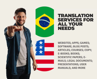 Translation Services (EN > PTBR > EN)