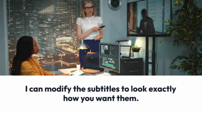 Subtitles/captions for your videos perfectly synchronized English video.