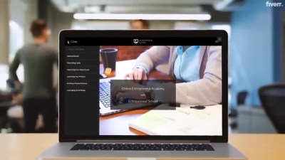 Expert creation of Kajabi online course, kajabi website and landing page