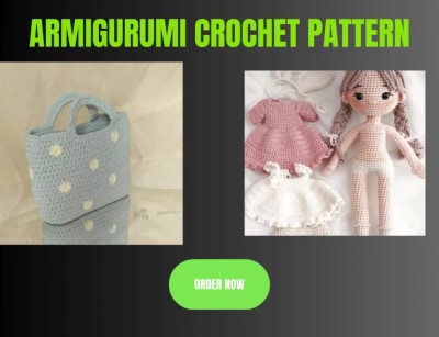 Expertly crafted crochet and knitting patterns, perfect for amigurumi