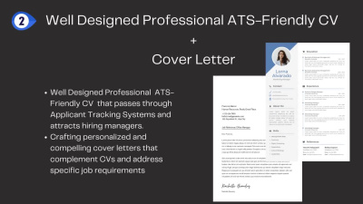 Professional Resume, ATS-Friendly CV, Cover Letter & Interview Prep