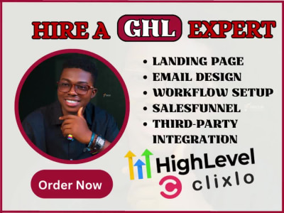 Gohighlevel Sales Funnel, GHL Automation, GHL Website, Gohighlevel Expert